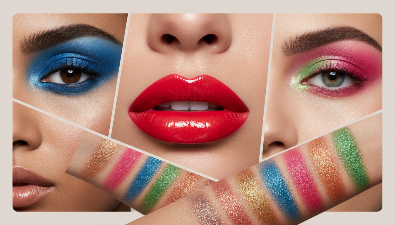 Tendências de Maquiagem 2025: Cores e Texturas